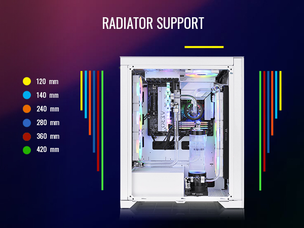 Thermaltake CTE T500 Air Snow E-ATX Full Tower Case